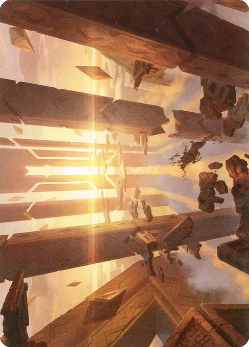 Skyclave Basilica // Skyclave Basilica · Zendikar Rising Art Series 44/81
