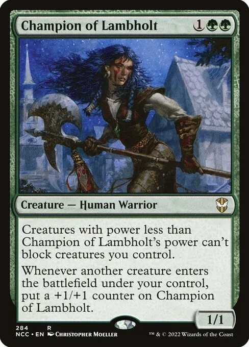 Champion of Lambholt · New Capenna Commander 284/447