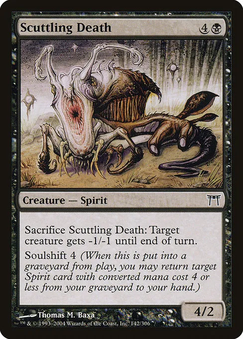 Scuttling Death · Champions of Kamigawa 142/307