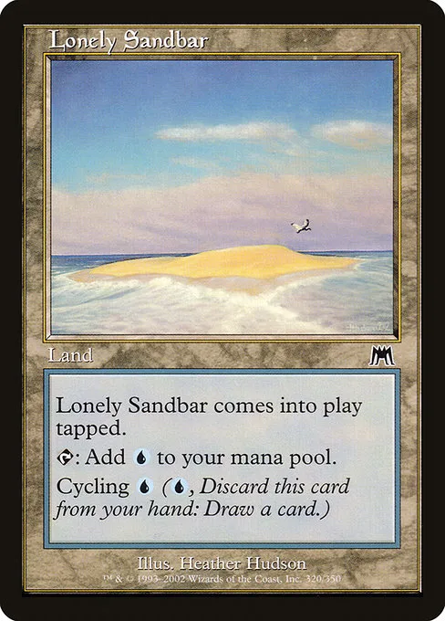 Lonely Sandbar · Onslaught 320/351