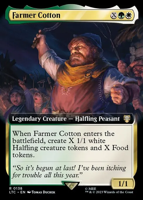 Farmer Cotton · Tales of Middle-earth Commander 138/591