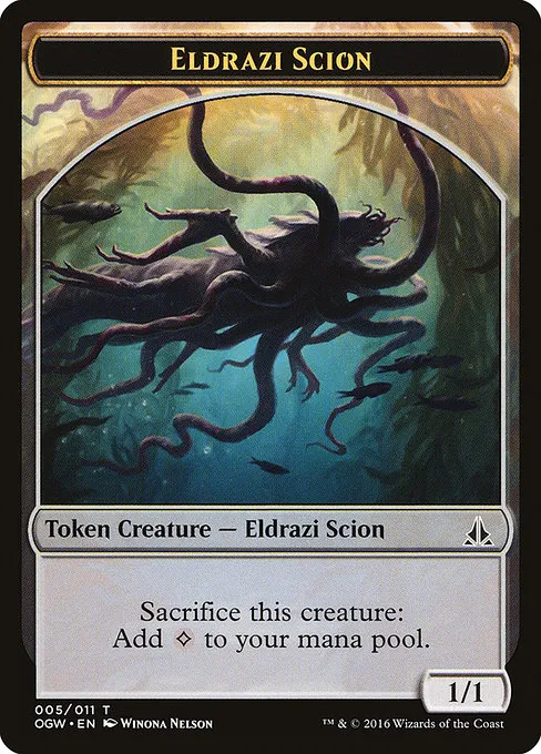 Eldrazi Scion · Oath of the Gatewatch Tokens 5/11