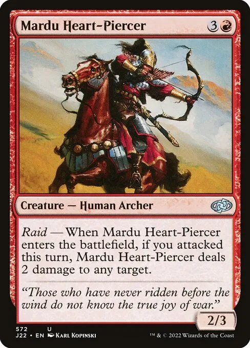 Mardu Heart-Piercer · Jumpstart 2022 572/835
