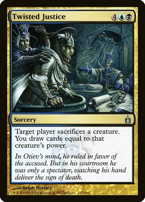 Twisted Justice · Ravnica: City of Guilds 237/306