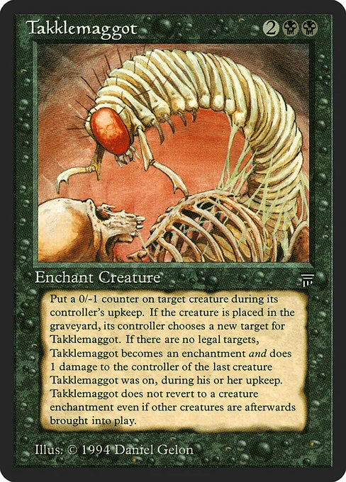 Takklemaggot · Legends 119/310