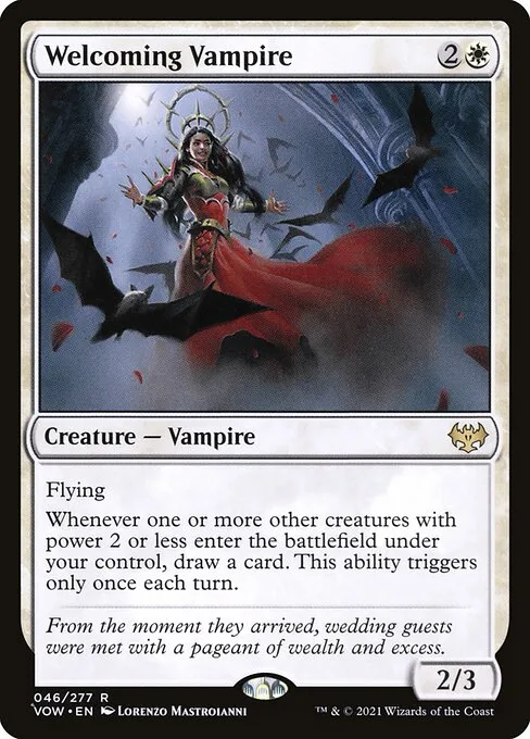 Welcoming Vampire · Innistrad: Crimson Vow 46/423