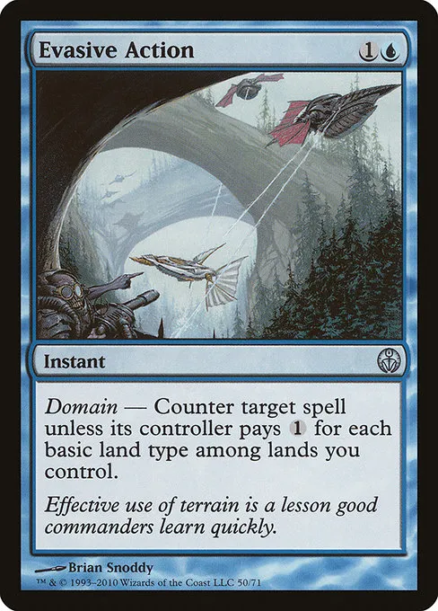 Evasive Action · Duel Decks: Phyrexia vs. the Coalition 50/71