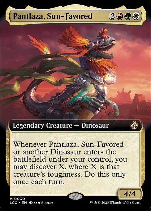 Pantlaza, Sun-Favored · The Lost Caverns of Ixalan Commander 30/370