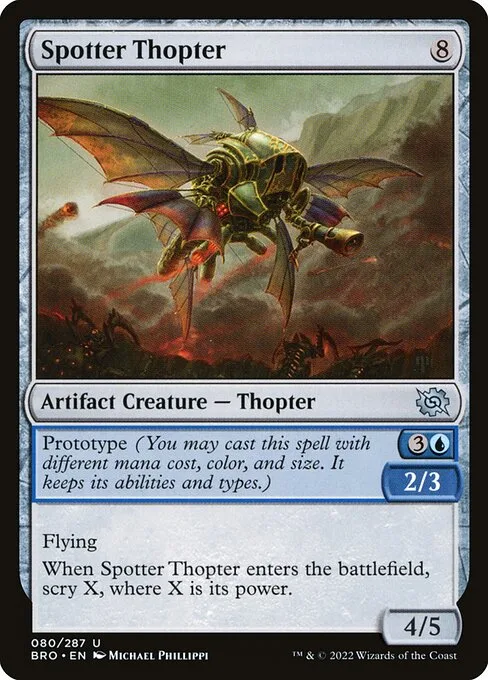 Spotter Thopter · The Brothers' War 80/399