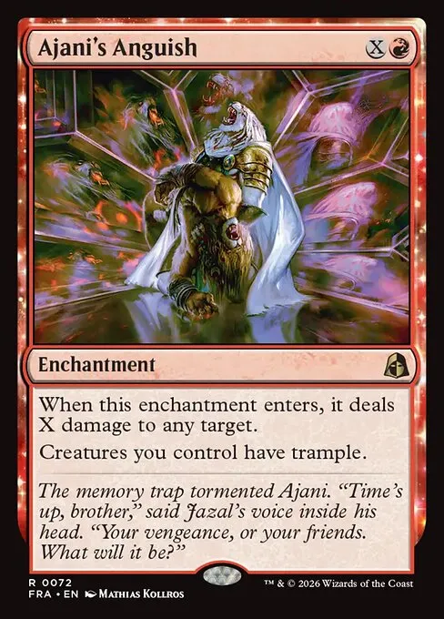 Ajani's Anguish · Reality Fracture 72/7