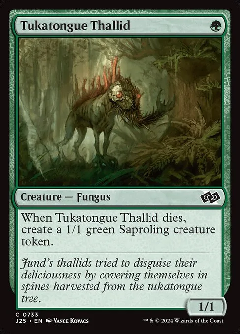 Tukatongue Thallid · Foundations Jumpstart 733/779