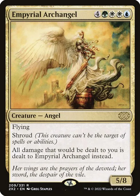 Empyrial Archangel · Double Masters 2022 209/579