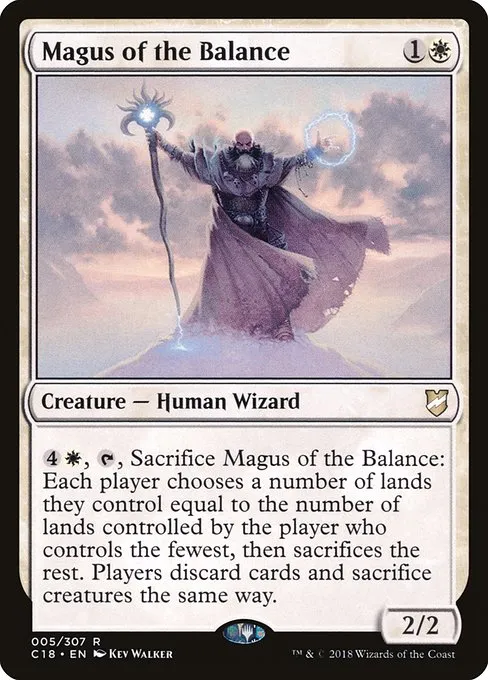 Magus of the Balance · Commander 2018 5/307