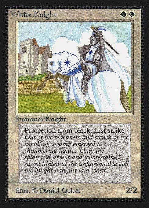 White Knight · Collectors' Edition 44/302