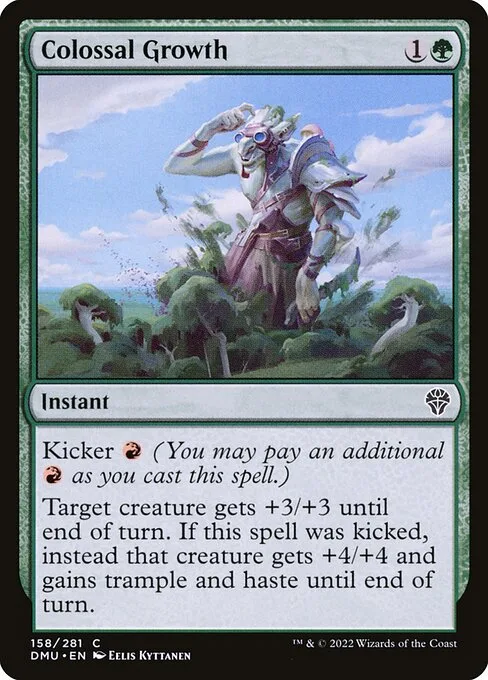Colossal Growth · Dominaria United 158/453