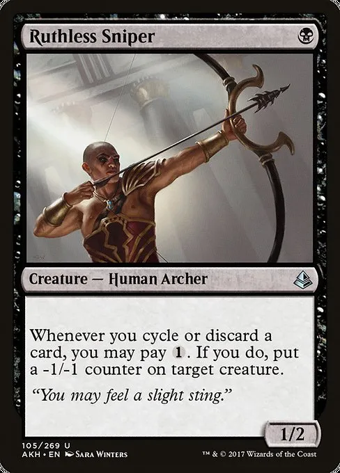 Ruthless Sniper · Amonkhet 105/287