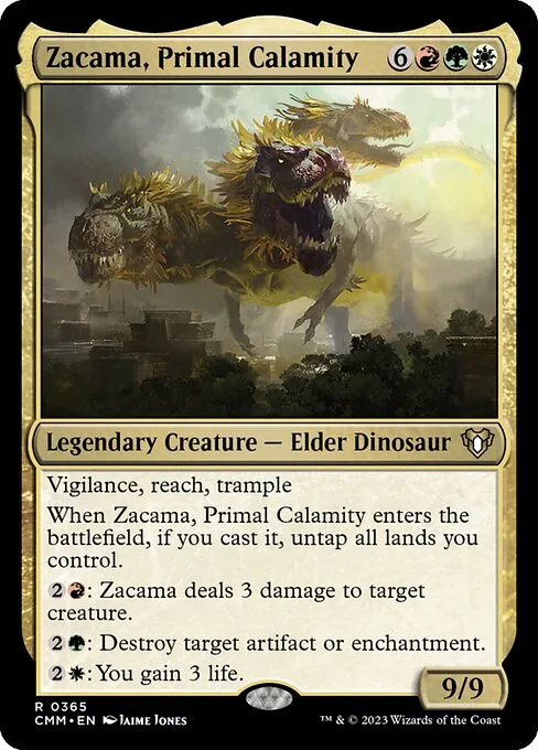 Zacama, Primal Calamity · Commander Masters 365/1067