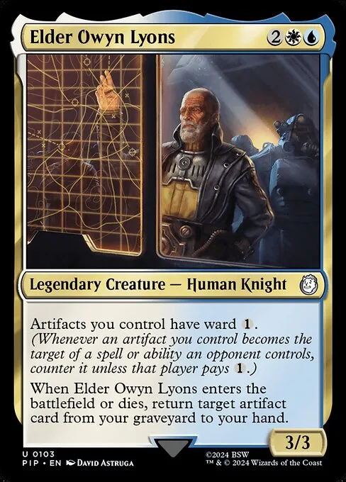 Elder Owyn Lyons · Fallout 103/1068