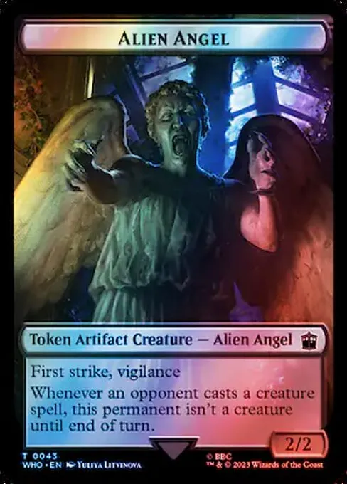 Alien Angel · Doctor Who Tokens 43/64