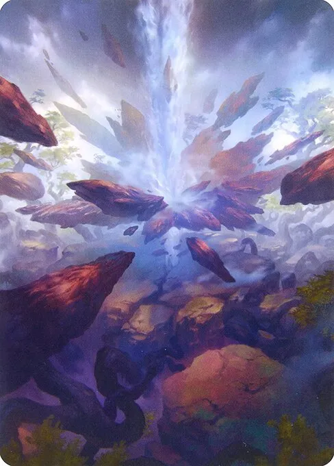 Prismatic Vista // Prismatic Vista · Zendikar Rising Art Series 35/81