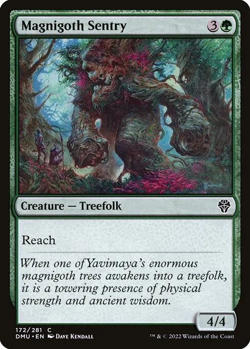 Magnigoth Sentry · Dominaria United 172/453