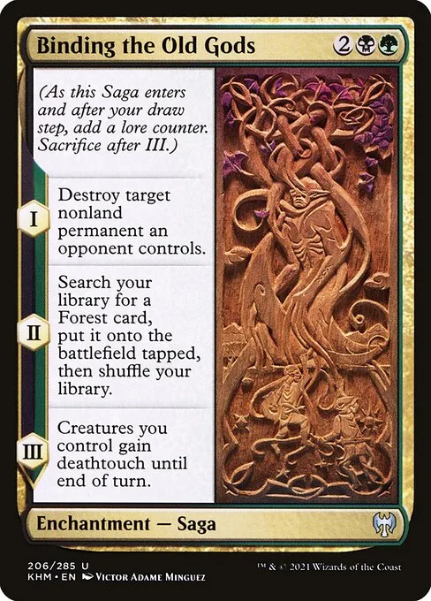 Binding the Old Gods · Kaldheim 206/425