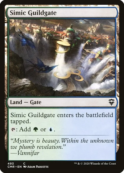 Simic Guildgate · Commander Legends 493/718