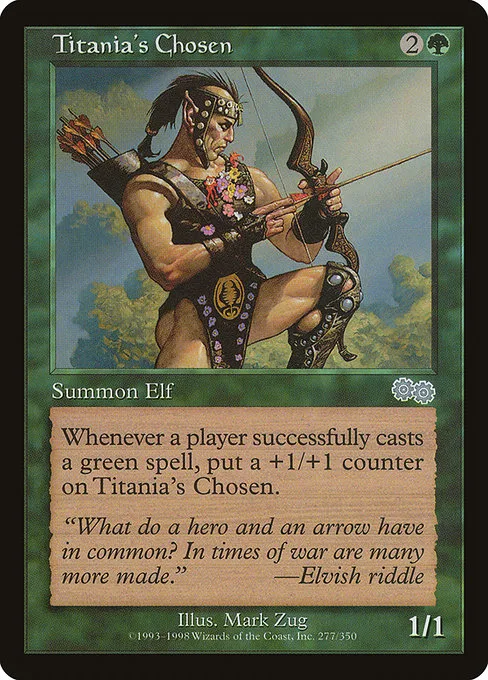 Titania's Chosen · Urza's Saga 277/357