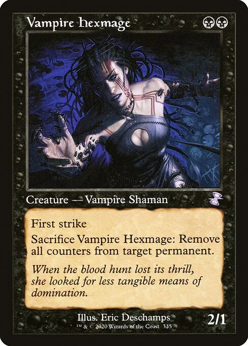 Vampire Hexmage · Time Spiral Remastered 335/411