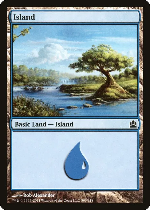Island · Commander 2011 303/318