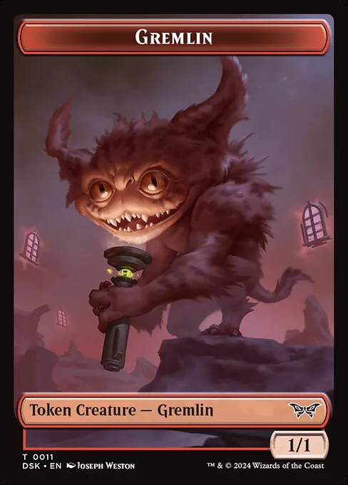 Gremlin · Duskmourn: House of Horror Tokens 11/19