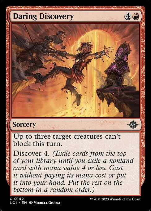 Daring Discovery · The Lost Caverns of Ixalan 142/416