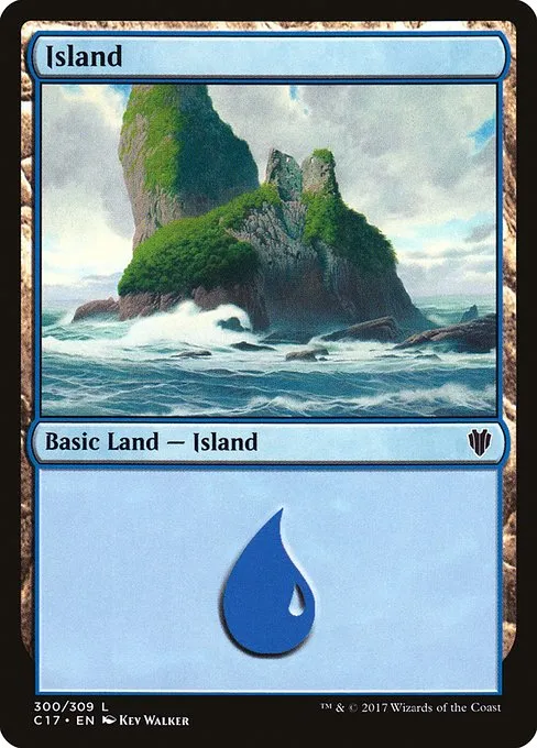 Island · Commander 2017 300/309