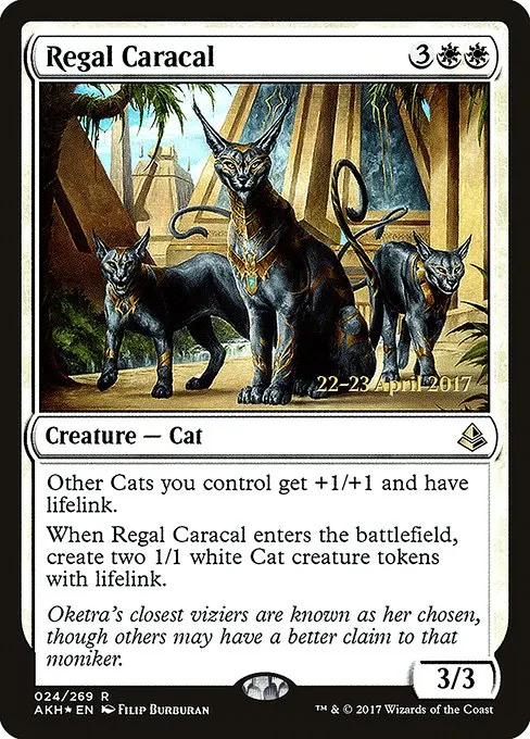 Regal Caracal · Amonkhet Promos 24s/77
