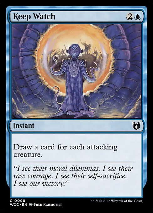 Keep Watch · Wilds of Eldraine Commander 98/173