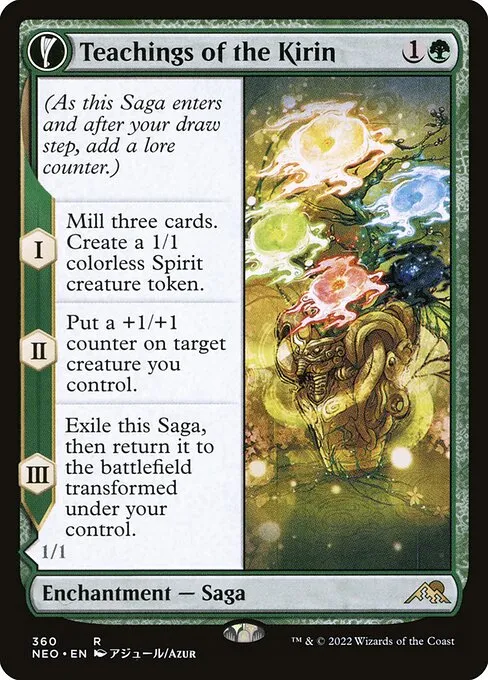 Teachings of the Kirin // Kirin-Touched Orochi · Kamigawa: Neon Dynasty 360/531