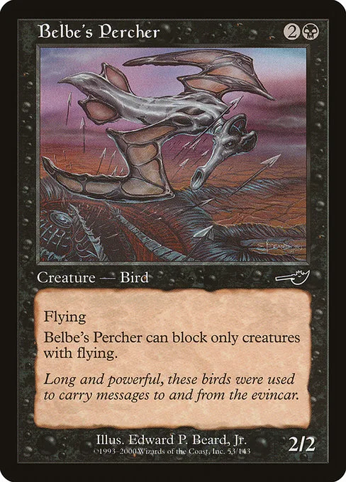 Belbe's Percher · Nemesis 53/143