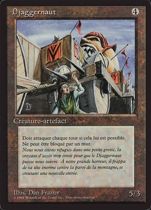 Juggernaut · Foreign Black Border 259/307