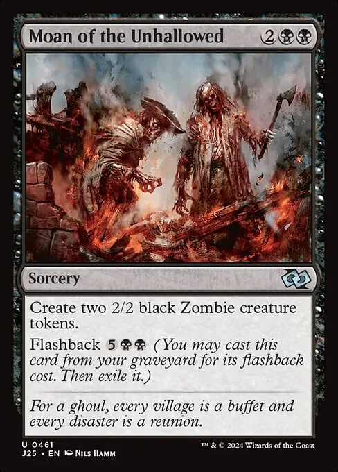 Moan of the Unhallowed · Foundations Jumpstart 461/779