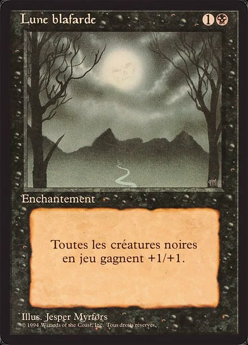 Bad Moon · Foreign Black Border 94/307
