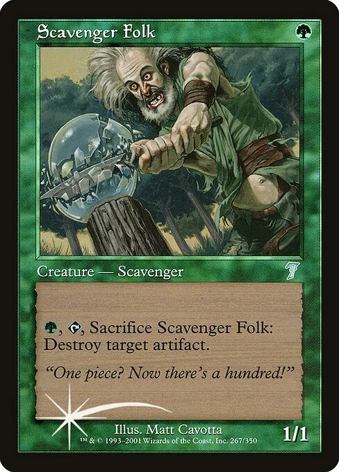Scavenger Folk · Seventh Edition 267★/708