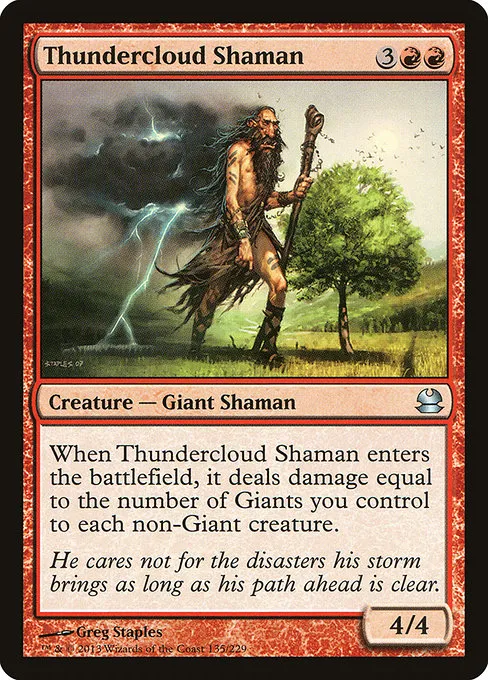 Thundercloud Shaman · Modern Masters 135/229