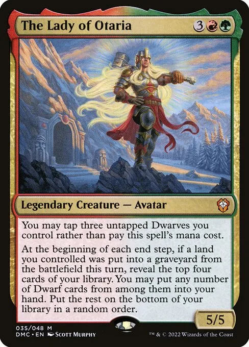 The Lady of Otaria · Dominaria United Commander 35/240