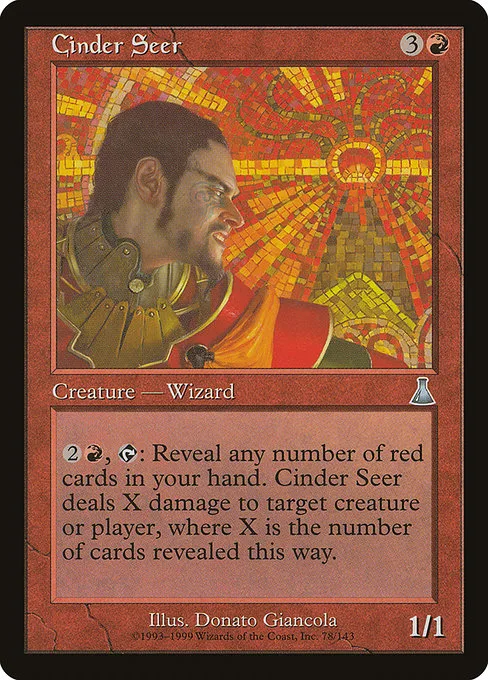 Cinder Seer · Urza's Destiny 78/143