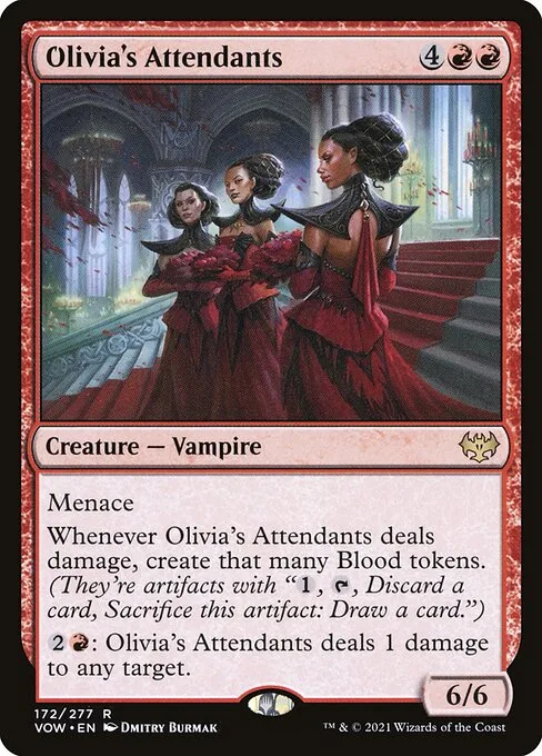 Olivia's Attendants · Innistrad: Crimson Vow 172/423