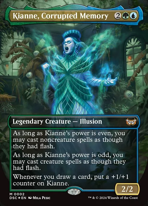 Kianne, Corrupted Memory · Duskmourn: House of Horror Commander 2/373