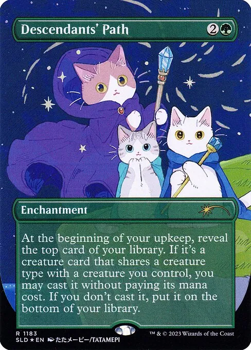 Descendants' Path · Secret Lair Drop 1183/2547
