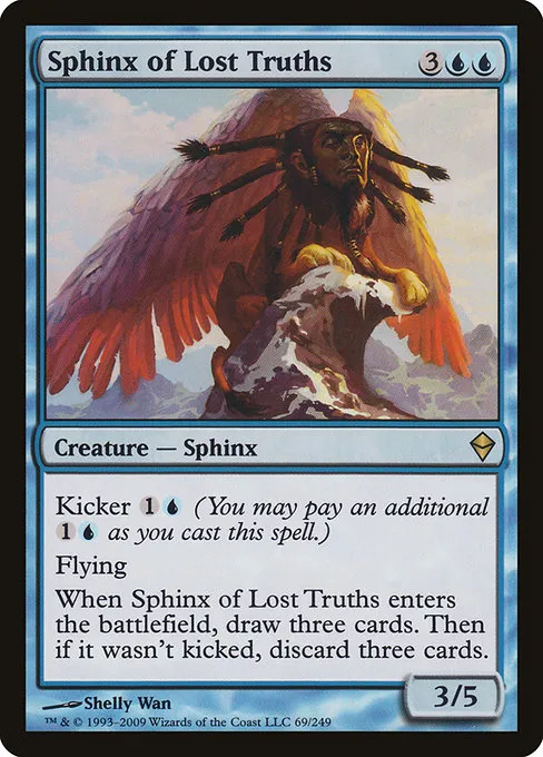 Sphinx of Lost Truths · Zendikar 69/269