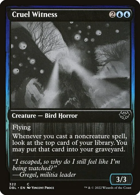 Cruel Witness · Innistrad: Double Feature 322/535