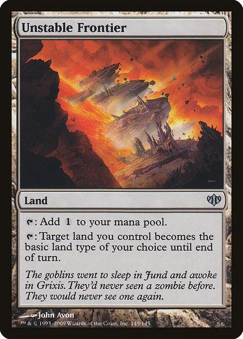Unstable Frontier · Conflux 145/145